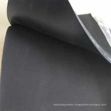 texture surface textile inserted sbr rubber sheet with one ply